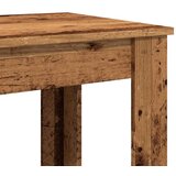 vidaXL Barska miza starinski les 102x50x103,5 cm inženirski les | Shoptok.si