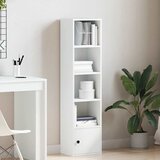  Regal za knjige bijeli 31x24x127 cm od konstruiranog drva | shoptok.hr
