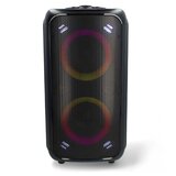 Nedis SPPT2480BK - LED RGB Punjivi zvučnik 240W/4000 mAh + daljinsko upravljanje | Eponuda.com