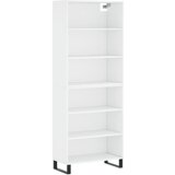 Maison Chic Visoka Komoda - Predalnik bela 69,5x32,5x180 cm inženirski les, (21717384) Cene