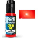 Green Stuff World candy ink ruby red 17ml | transparentna crvena boja Cene
