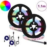  LED traka S LED lampica 4 pcs Crna i prozirna 55 x 0 8 x 0 3 cm | shoptok.hr
