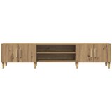 vidaXL TV omarica artisian hrast 180x31,5x40 cm inženirski les | Shoptok.si
