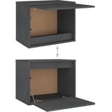 TV ormarići 4 kom sivi od masivne borovine | shoptok.hr