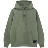 Pull&Bear Majica kaki / črna | Shoptok.si