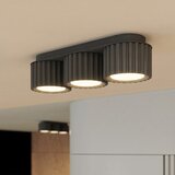 Sollux Stropna svetilka AURA 3 črna Gx53, (5000284980) | Shoptok.si