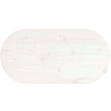  Mizna plošča bela 60x30x2,5 cm trdna borovina ovalna, (20817947) | Shoptok.si