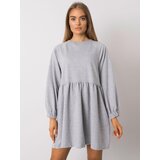 BASIC Feel Good Dress-RV-SK-7247.15P-grey | Shoptok.si