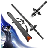 Art Online Kirito replika meča Dark Repulser