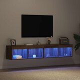  Set TV komoda Zidne 2 pcs Umjetnički hrast 80 x 30 x 30 cm | shoptok.hr
