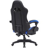  Gaming stolica sa osloncem za noge LE TOY - plava | Shoptok.si