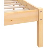 vidaXL Okvir za krevet od masivne borovine 135 x 190 cm UK bračni | shoptok.hr