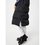 Superdry LONGLINE HOODED PUFFER GILET Crna | shoptok.hr
