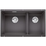Blanco sudoper SUBLINE 430/270-U InFino SILGRANIT SIVI KAMEN, bez dalj.upr. | shoptok.hr