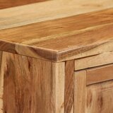  Komoda od masivnog bagremovog drva 60 x 35 x 76 cm smeđa | shoptok.hr