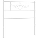  Metalno uzglavlje bijelo 75 cm | shoptok.hr