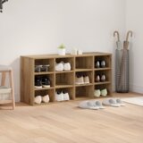 vidaXL ormar za cipele umjetnička hrastovina 103 x 30 x 51 cm | shoptok.hr