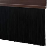  Držač četke za vrata 6 kom. Smeđa 100 cm Aluminijski legura | shoptok.hr