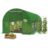 Chomik Baštenski plastenik tunel 5-segmentni Zeleni 8 x 3 x 2 M | Eponuda.com