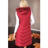 Dewberry Z6725 WOMEN'S VEST-DARK BURGUNDY | ePonuda.com