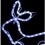 vidaXL Ukrasni božićni sobovi i sanjke vanjski s 576 LED žarulja | shoptok.hr