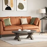  Noge za klub stolić u obliku slova X, 2 kom, prirodni čelik, 60 x (30-31) cm, čelik | shoptok.hr