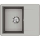  Lavabo - Umivaonik Siva 560 x 460 mm 80% kvarc i 20% smola | shoptok.hr