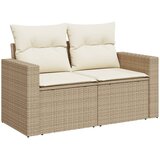  9-dijelni set vrtnih sofa s jastucima bež od poliratana | shoptok.hr