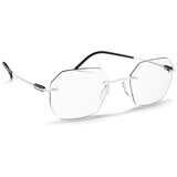  Unisex Dioptrijske naočale Silhouette Purist 5561 LG 50/19 Black | shoptok.hr