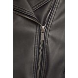 PepeJeans biker jakna amalia ženska, siva barva, PL402422
