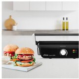 Ufesa Press Grill Jaya 2000 – električni kontaktni žar, 2000 W, z 180° | Shoptok.si
