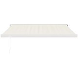 Tenda na uvlačenje krem 3,5 x 2,5 m od tkanine i aluminija Slike