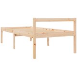  Krevet za starije osobe 90 x 200 cm od masivne borovine | shoptok.hr