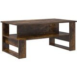  Stolić za kavu Dimljeni hrast 90 x 50 x 40 cm Konstruirano drvo | shoptok.hr