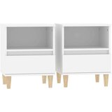  Nočna omarica 2 kosa bela 40x35x50 cm, (20602472) | Shoptok.si
