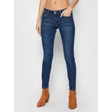 PepeJeans Jeans hlače Soho PL204174 Mornarsko modra Skinny Fit