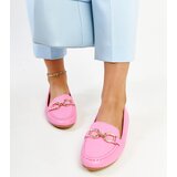 Gemre Dark pink loafers with a buckle Najla | shoptok.hr