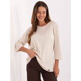 RELEVANCE Blouse-RV-BZ-A804.05P-light beige Cene