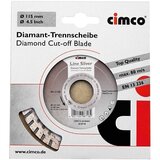Cimco Diamanttrennscheibe D=125mm 208720: diamantna rezalna plošča premera 125mm 208720., (20786577) | Shoptok.si