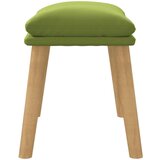  Stolček za noge svetlo zelen 45x29,5x35 cm žamet, (20983767) | Shoptok.si
