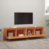  Ormar za Zid s policom Zidne 2 pcs Vosak smeđa 80 x 30 x 35 cm - Voštano smeđa 2 | shoptok.hr