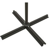  Konzolni suncobran sa stupom i LED svjetlima 300 cm terakota | shoptok.hr