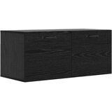 vidaXL Ormar za Zid Zidna montaža Crni hrast 80 x 36 5 x 35 cm - Crni hrast Cijene