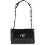 Calvin Klein Jeans RE-LOCK EW CONV CROSSBODY SAFF Crna | shoptok.hr