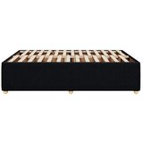  Okvir za krevet bez madraca crni 160x200 cm od tkanine | Eponuda.com