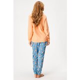 Cornette Dolga bombažna pižama Owls | Shoptok.si