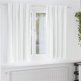  Zavjese za blackout s prstenovima 2 pcs Bjela svijetla | shoptok.hr