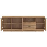Mömax Tv-element Delamar, Hrast | Shoptok.si