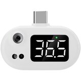 Avizar Prenosni infrardeči termometer USB-C z digitalnim zaslonom LED, Bela, (5000071428) Cene