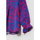 Marisse Fuchsia V-Neck Shirt | ePonuda.com